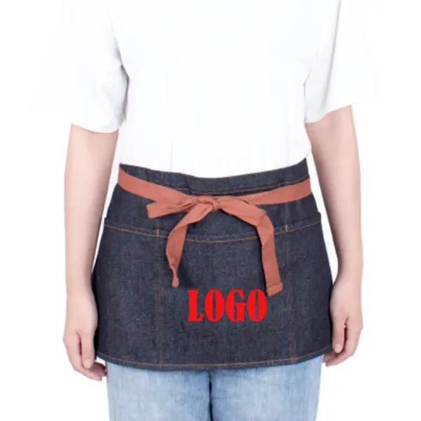 Denim Half-length Apron
