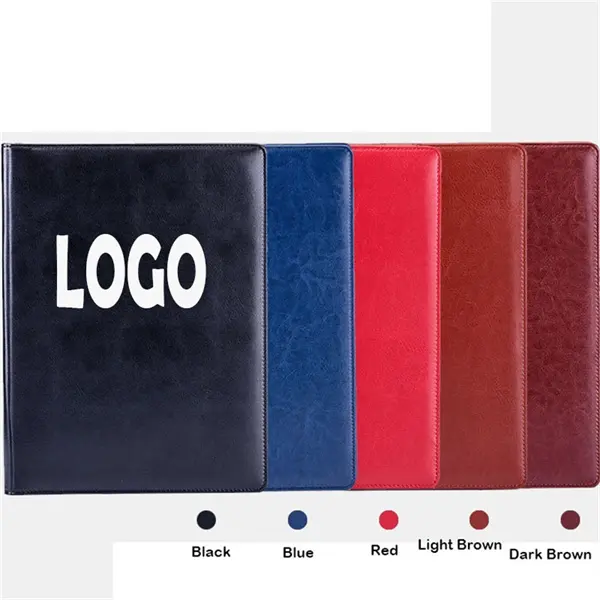 A4 PU Leather File Folder With Calculator