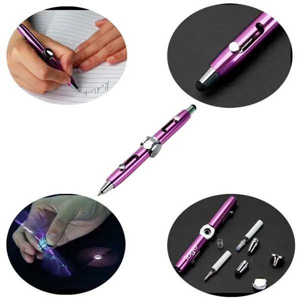 3 in 1 Fingertip Gyro Capacitive Ballpoint Pen