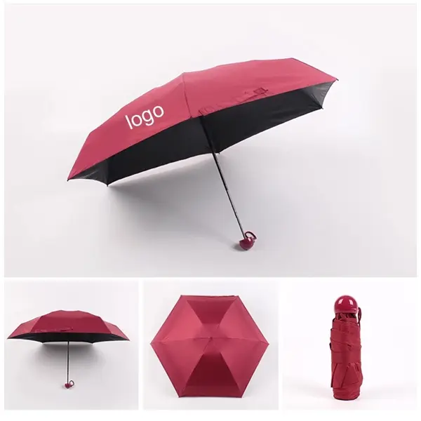 Capsule Anti Sun Ultra Light Sun And Rain Umbrella