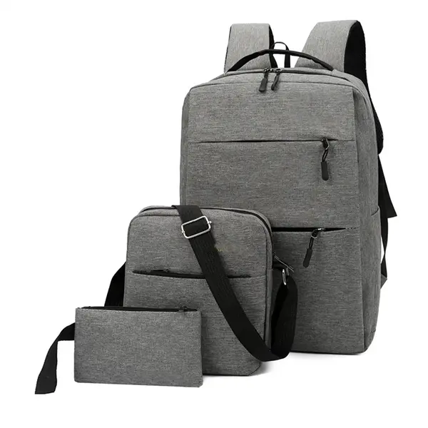 3 Pcs Travel Backpack Bundle