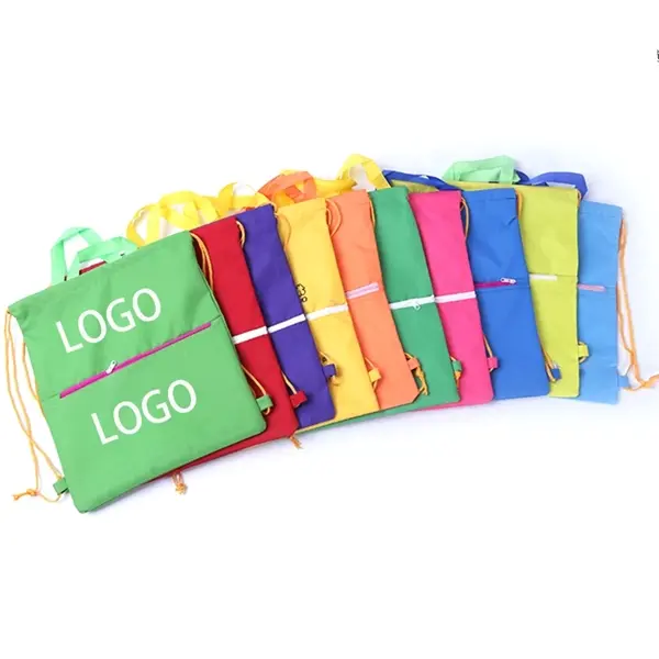Oxford cloth neck zipper bag