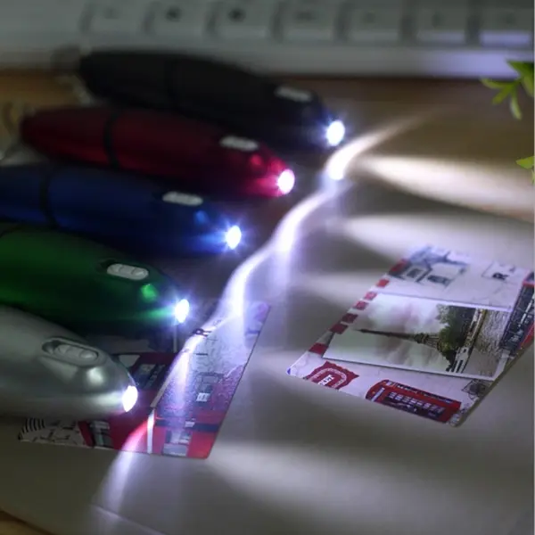 Tool tip key chain belt lamp pen