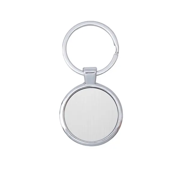Round Metal Keyring