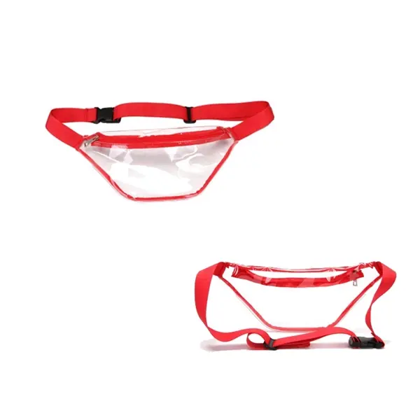 Clear Zipper Fanny Pack