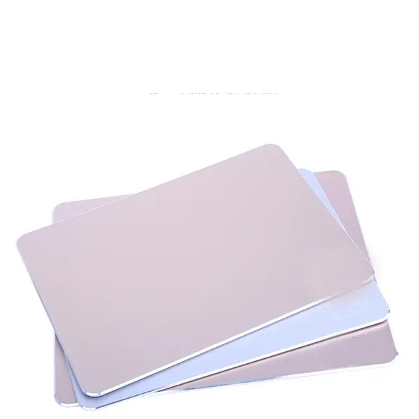 9.8" aluminum mouse pad