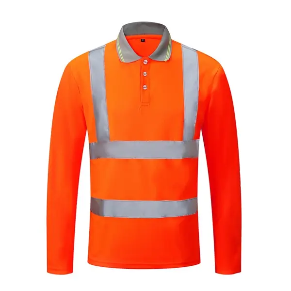 L to XXXL safety reflective long sleeves T-shirt