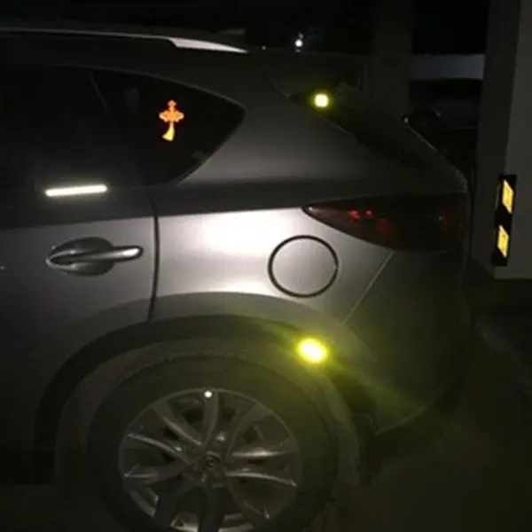 2" PVC anti-collision reflective sticker