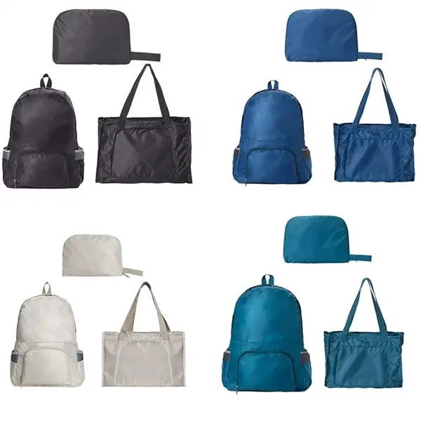3 in 1 Multi function folding Backpack