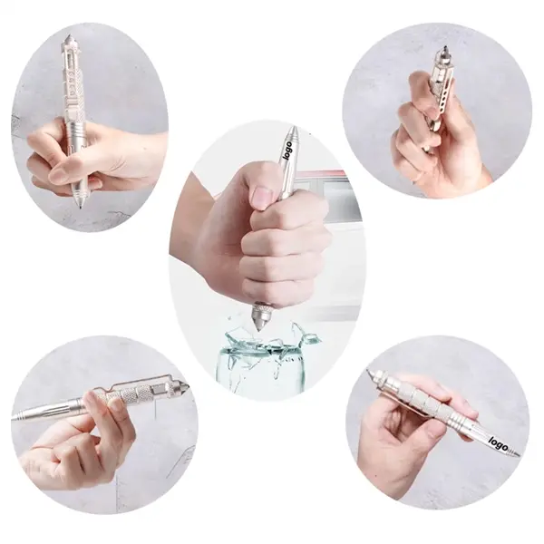 Custom Metal Self-defense Ballpoint Pen with Glass Breaker