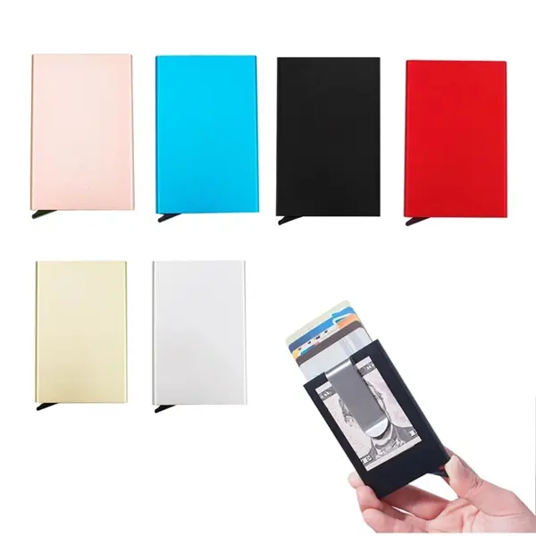 Auto Pop-Up RFID Creidt Card Holder