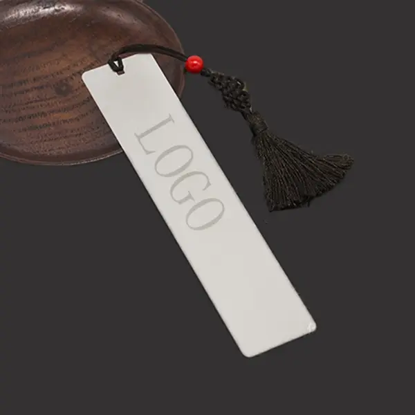5.63" metal rectangle bookmark