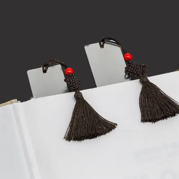 5.63" metal rectangle bookmark