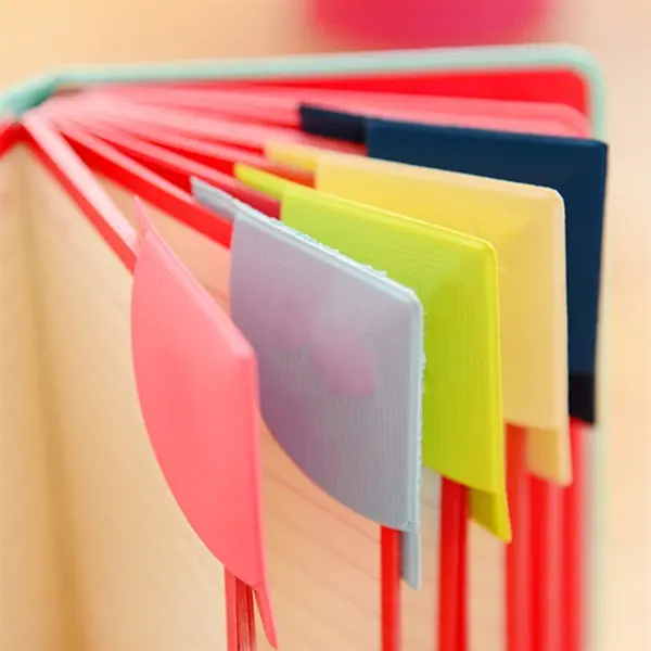 Multicolor PU leather corner bookmark