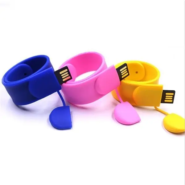 Silicon Slap Bracelet USB Flash Memory Stick