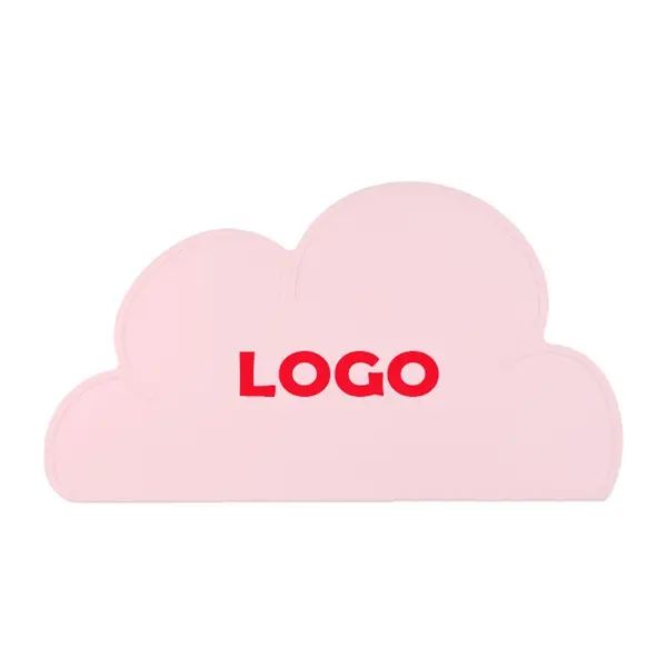 Silicone Pets Placemat Cloud Shape Feeding Mat Pad
