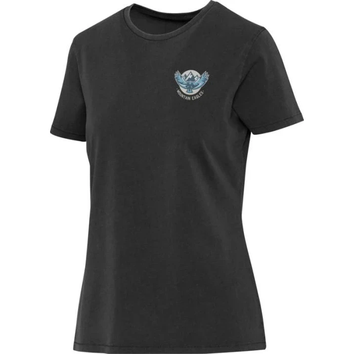 Nanaimo 160 g/m2 short sleeve washed women's t-shirt