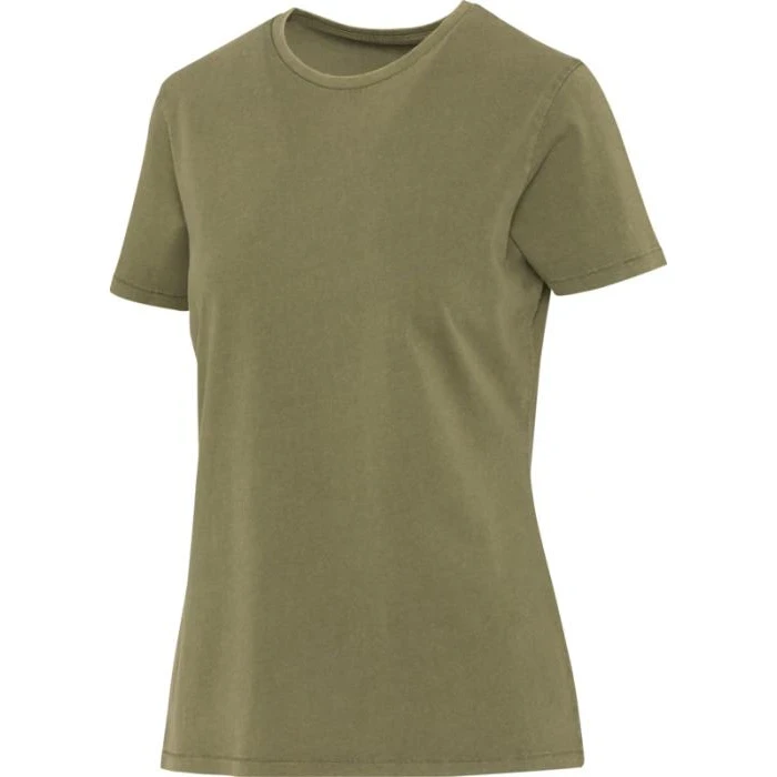 Nanaimo 160 g/m2 short sleeve washed women's t-shirt