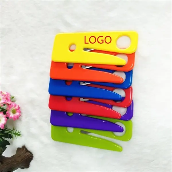 Mini Square PVC Emergency Seat Belt Cutter