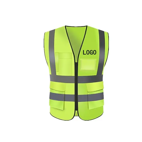 Multi-pocket reflective vest