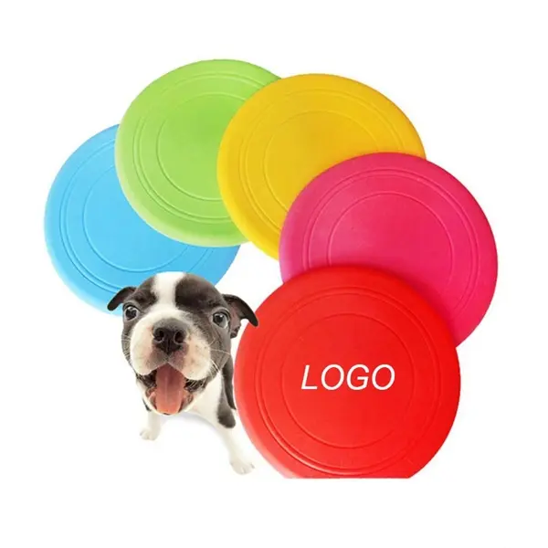 7" Silicone Frequent Pet Flyer - Saucer Flyer