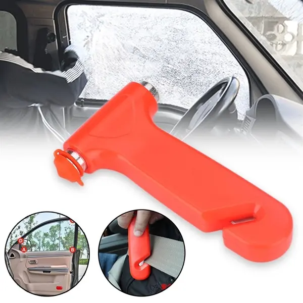 2 in 1 Auto Safety Emergency Hammer