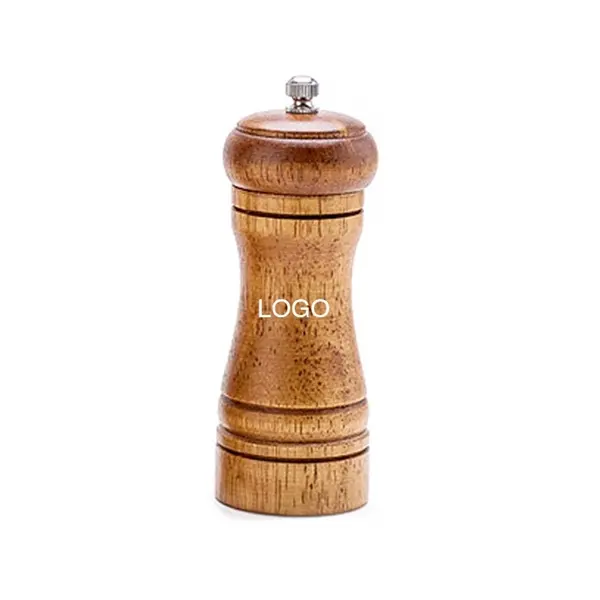 Manual Pepper Grinder Oak Wood Salt And Pepper Mill