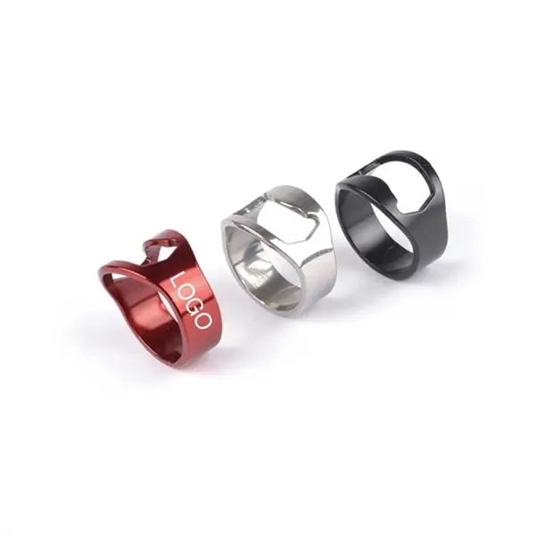22mm Stainless Steel Finger Ring Mini Bottle Opener