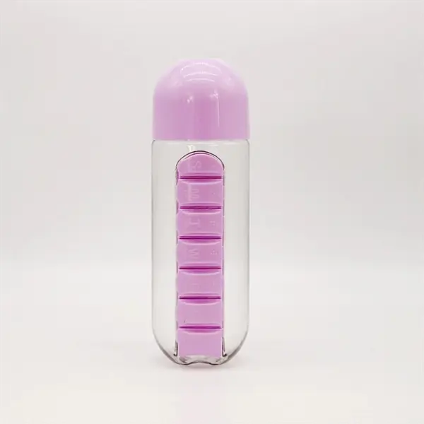 20oz Pill Box Water Bottle