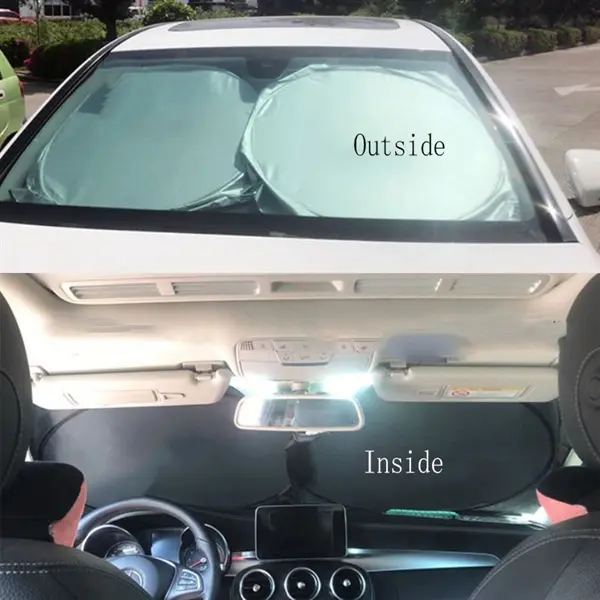 Foldable Front Car Sunshade