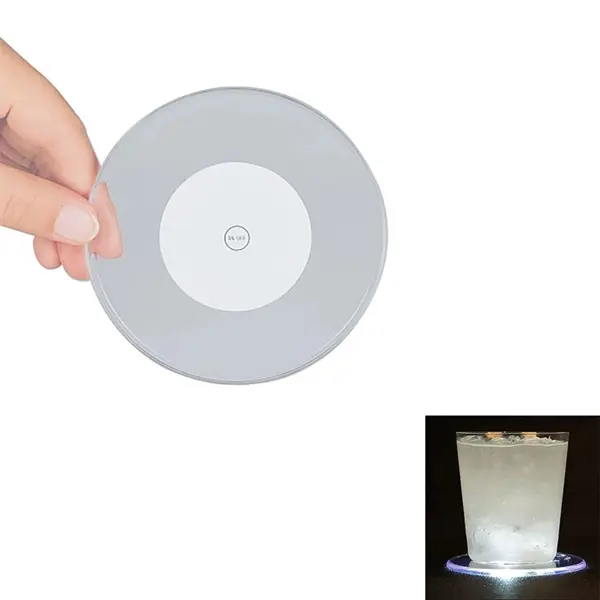 Round LED Light Up Coaster