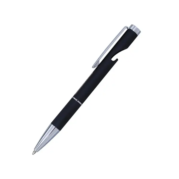 Bottle Opener Metal Ballpoint Pen with Stylus