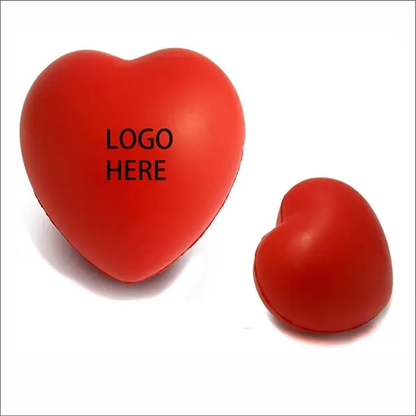 Polyurethane Heart Shape Stress Reliever
