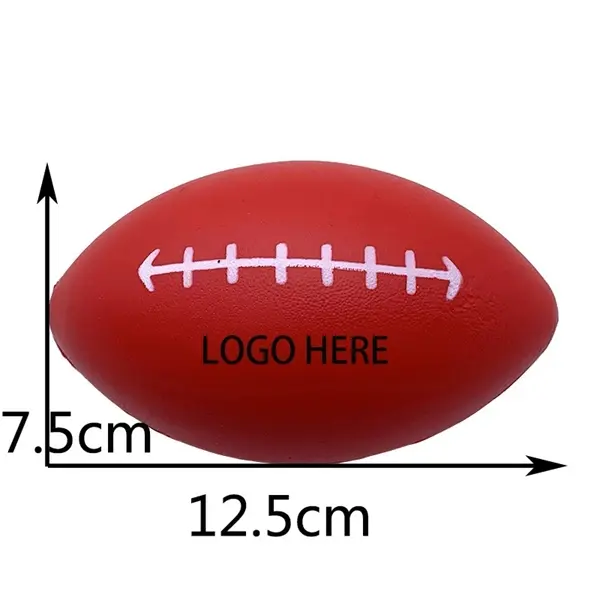 Slow Rebound Rugby Stress Reliever