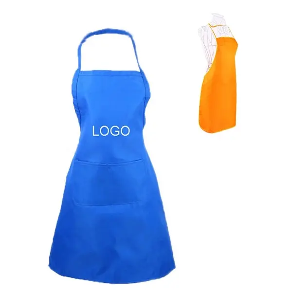 Polyester Apron with Two Pockets
