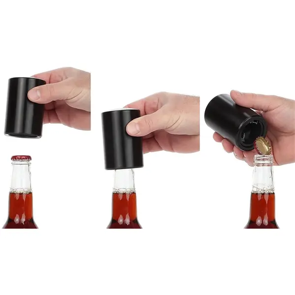 Automatic bottle opener