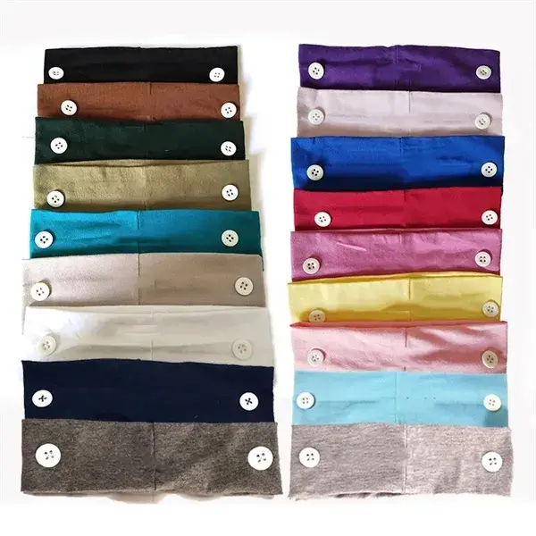 Button Headband Ear Protection Holder