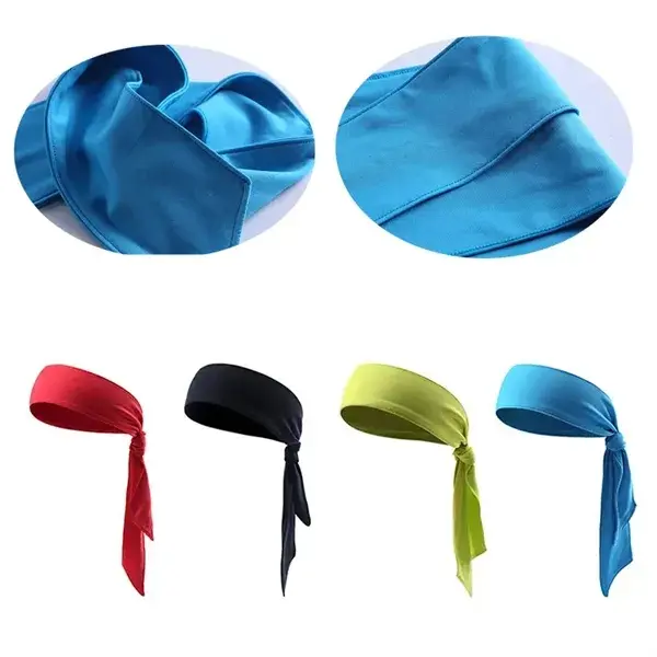 Sports Long Hair Band Free Tie Headband