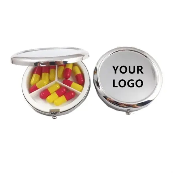 Pill Box Daily Keychain