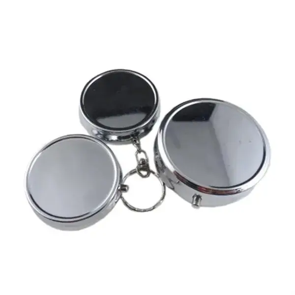 Pill Box Daily Keychain