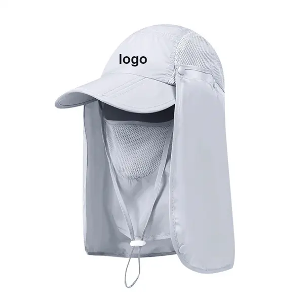 Folding Outdoor Sun Protection Hat Mask