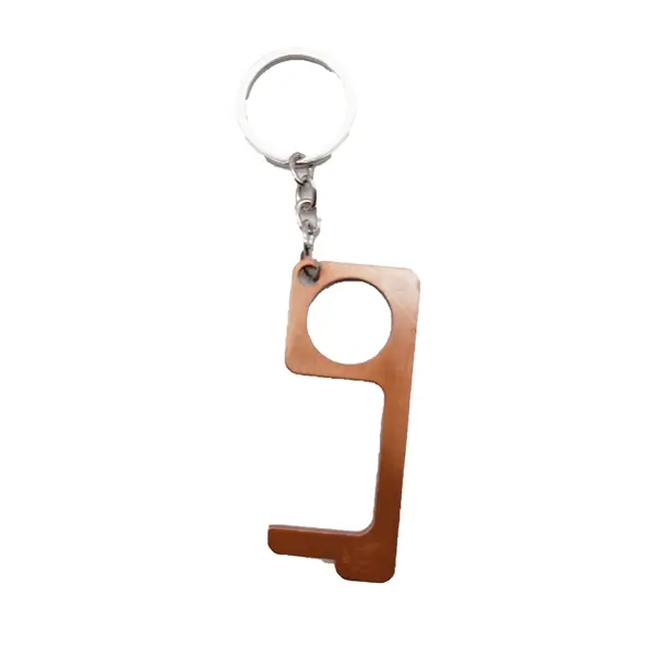 Portable Door Opener Keyring Non Touch Elevator Button Tool