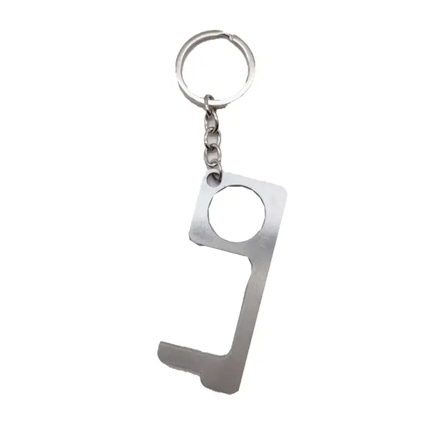 Portable Door Opener Keyring Non Touch Elevator Button Tool