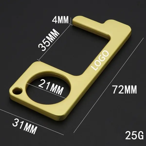 No contact with key chain