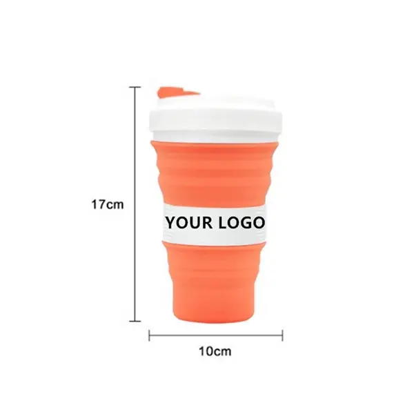 18oz Silicone Folding Cup
