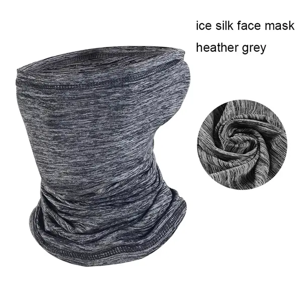 Ice Silk Protective Face Bandana Reusable Safety Mask
