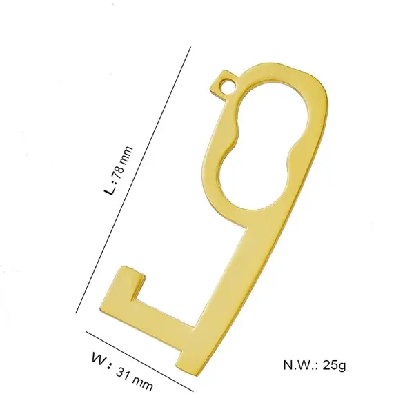 Alloy Germ Free Key