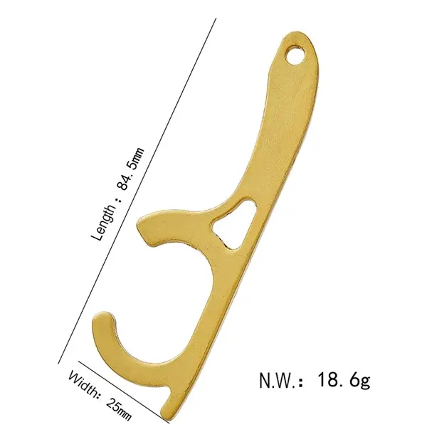 Alloy Germ Free Key