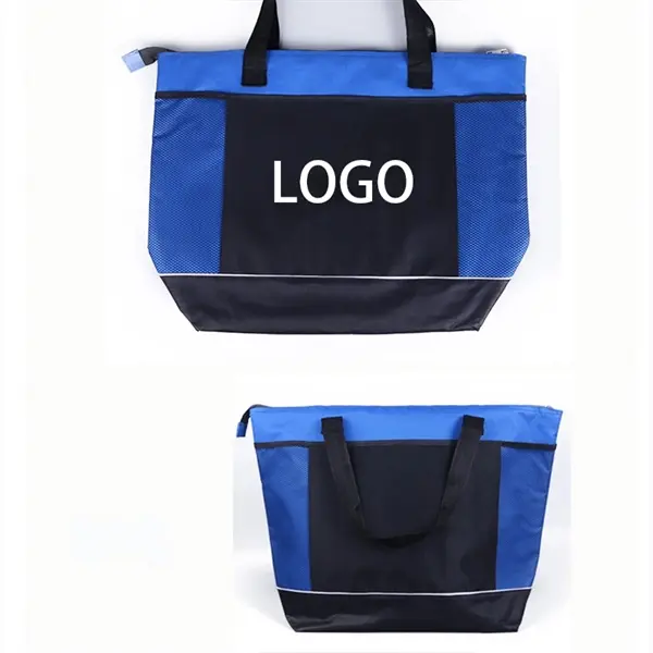 Shopping Cooler Select Zippered Tote Bag