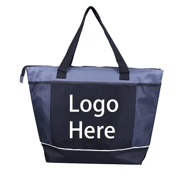 Shopping Cooler Select Zippered Tote Bag